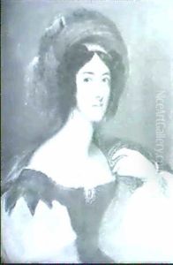 Portrait Of Miss Isabella Jane Whinyates, Head And          Shoulders, Wearing A Turban
