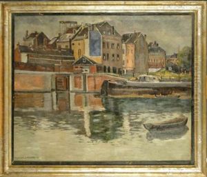 Vue De Quai by Marcel Canneel
