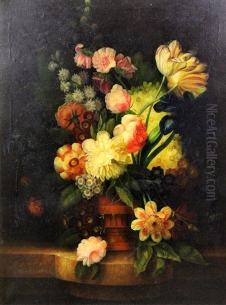Still Life With Vase Of Flowers - view 1