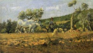 Ritorno Dall'aratura by Niccolo Cannicci