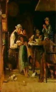 The Midday Meal by Niccolo Cannicci
