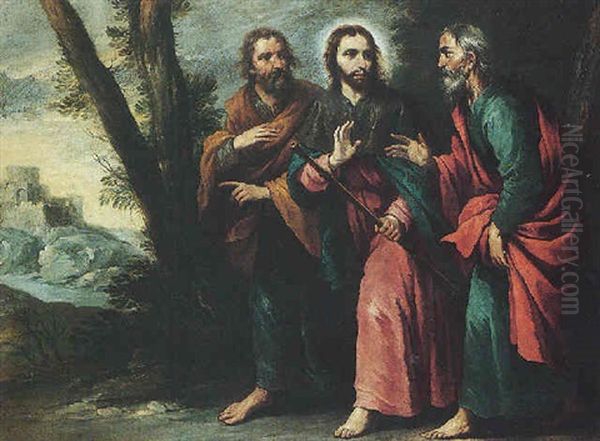 Christ On The Road To Emmaus - view 1