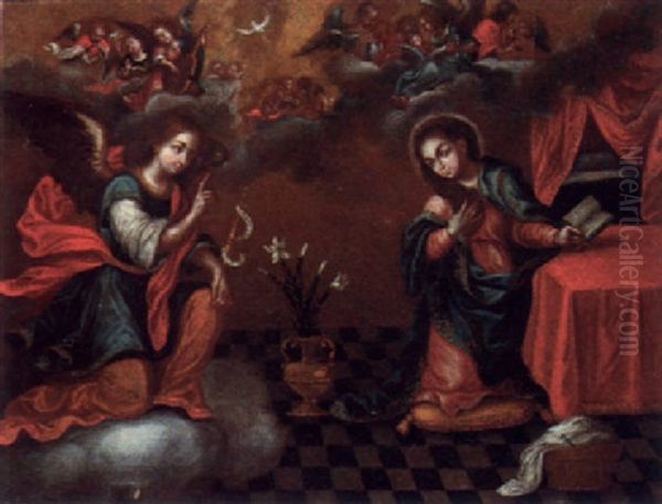 The Annunciation by Alonso Cano