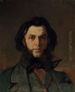 Portrat Eines Jungen Mannes (wohl Eines Kunstlers)
