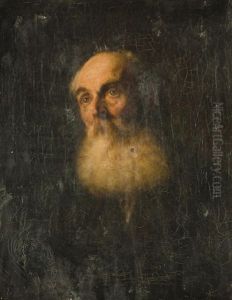 Mannerkopf Mit Vollbart by Hans (Johann von Strasiripka) Canon