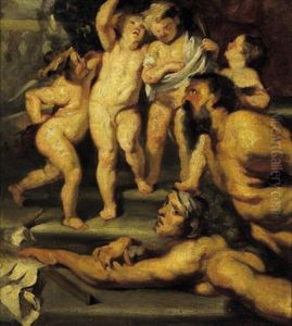 Figurliche Szene by Hans (Johann von Strasiripka) Canon