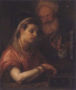 Alttestamentarische Szene by Hans (Johann von Strasiripka) Canon