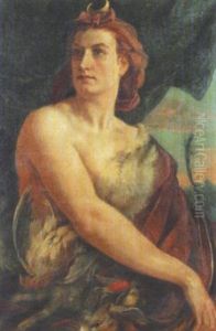 Diana, Von Der Jagd Heimkehrend by Hans (Johann von Strasiripka) Canon