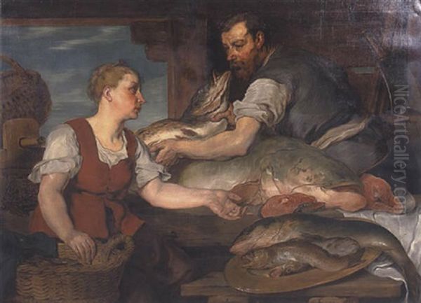 Fischmarkt (fischhandler Und Fischhandlerin) - view 1