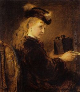 Jeune Fille A La Visionneuse