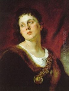 Frauenbildnis by Hans (Johann von Strasiripka) Canon