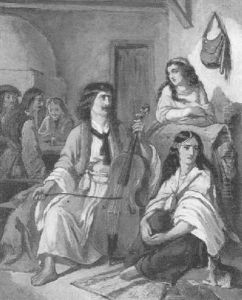 Musizierende Zigeuner by Hans (Johann von Strasiripka) Canon