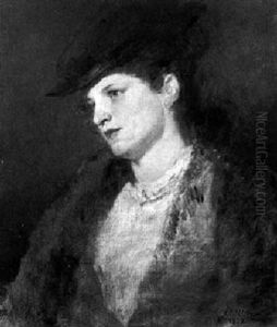 Bildnis Einer Jungen Dame Im Pelzmantel by Hans (Johann von Strasiripka) Canon
