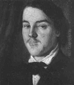 Portrait Eines Jungen Herrn