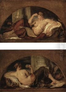 Allegorische Frauengestalten by Hans (Johann von Strasiripka) Canon