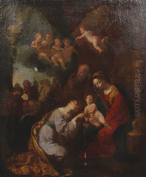 The Mystic Marriage Of St. Catherine - view 1
