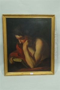 Saint Jean Evangeliste by Simone Cantarini (Pesarese)