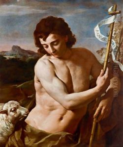 Johannes Der Taufer by Simone Cantarini (Pesarese)