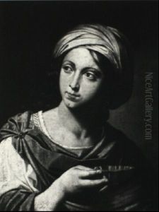 Woman With Turban Holding A Cup (artemesia Or Circe?)