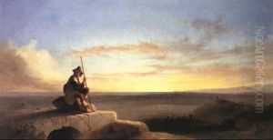 L'agro Pontino by Gustav Jacob Canton