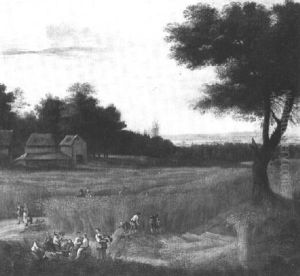 Scene De Moisson