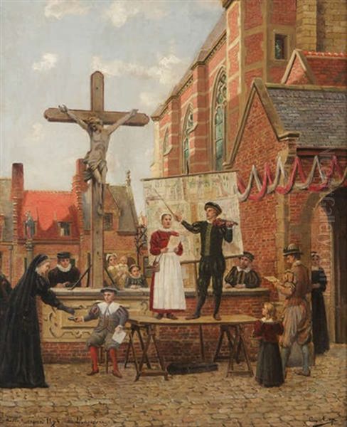 Oud Antwerpen, De Liedjeszanger - view 1