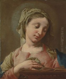 The Madonna Reading by Francesco Capella