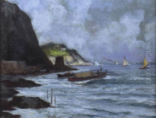 Barche E Pescatori In Mare - view 1