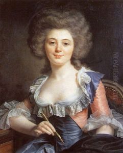 (autoportrait?) by Marie Gabrielle Capet