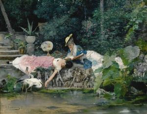 Le Heron Familier by Vincente Capobianchi
