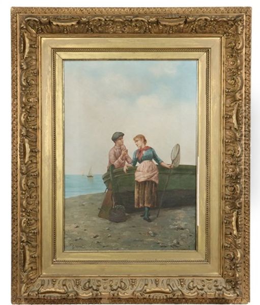 The Fisherman Courting His Bride - view 1