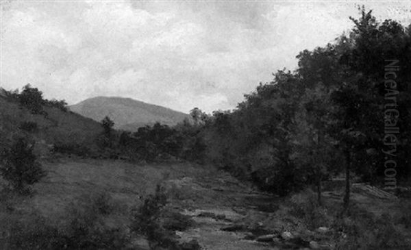 The Red Cottage By The Stream - view 1