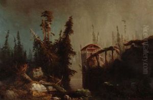 Kvernhus by Herman August Cappelen