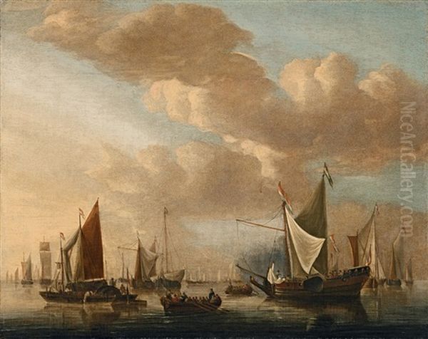 Segelboote Auf Ruhiger See - view 1