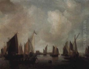 A Rowing Boat With Thirteen Passengers Approaching Smalschips