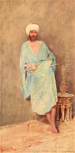 Portrait Of An Arab by Vincenzo Caprile