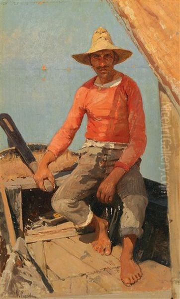 Fisherman In Chioggia - view 1
