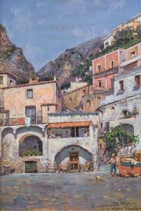 Borgo Di Pescatori by Vincenzo Caprile