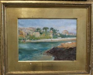 Les Bords Du Tibre A Rome