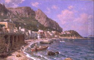 Marina Grande A Capri by Vincenzo Caprile