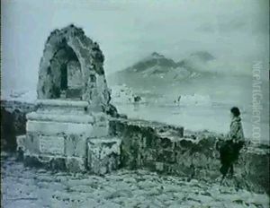 Scorcio Del Golfo Di Napoli