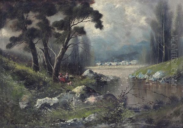 Paesaggio Con Figura - view 1