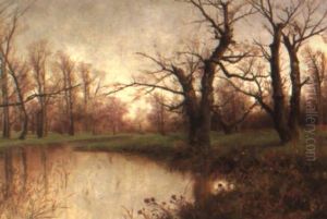 Herbstliche Aulandschaft by Francesco Capuano