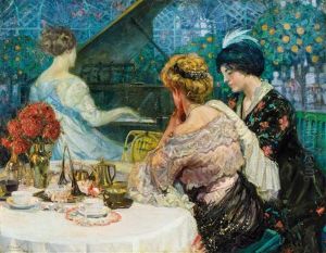 The Piano Player by Ulisse Caputo