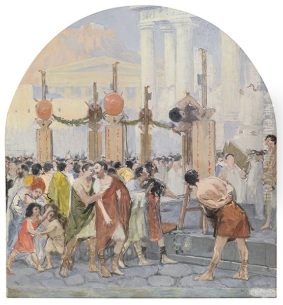 Progetto D'affresco, Festa Greca - view 1