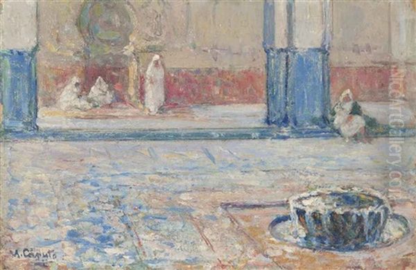 An Oriental Courtyard - view 1