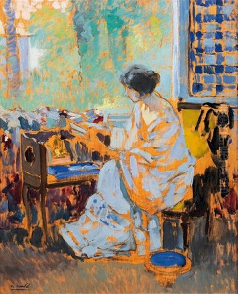 Femme A La Lettre - view 1