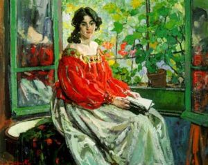 A Lady Reading