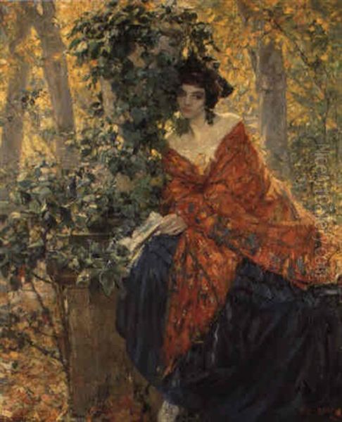 Donna Provenzale In Giardino - view 1