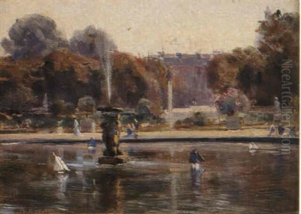 The Luxembourg Gardens, Paris - view 1